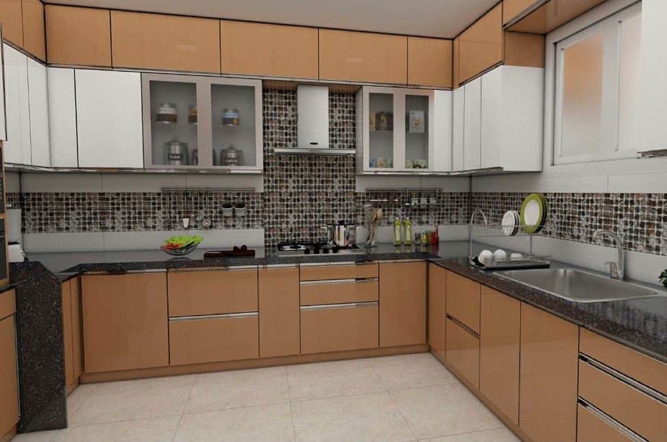 modern light brown kitchen cabinets ideas