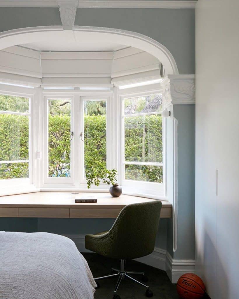 Stylish_Arched_Window_Bedroom_with_Built_