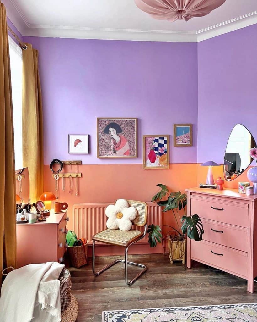 Vibrant_Purple_and_Orange_Bedroom_with_P_1