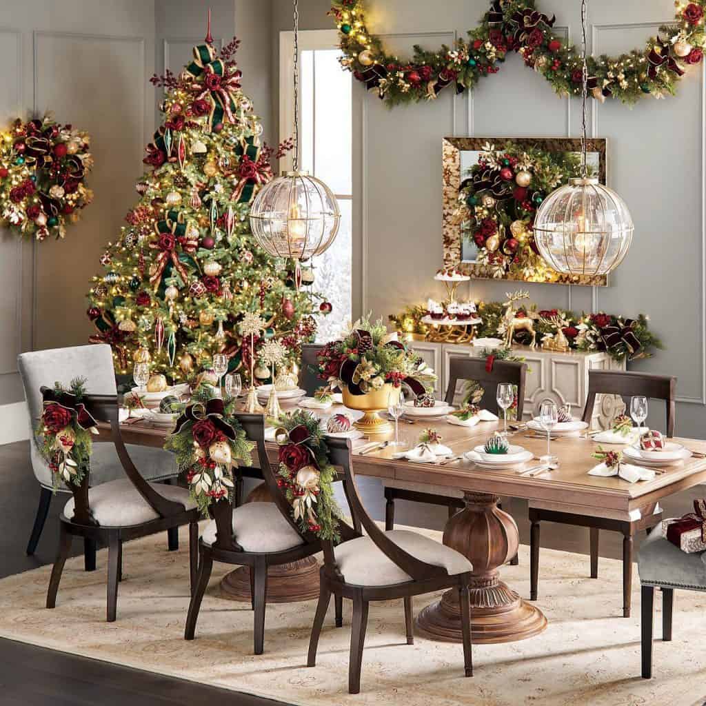 christmas_decorations_dining_room_