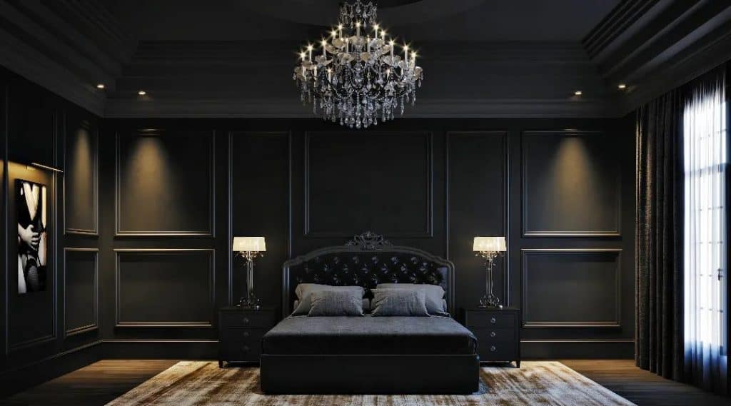 luxury_black_bedroom