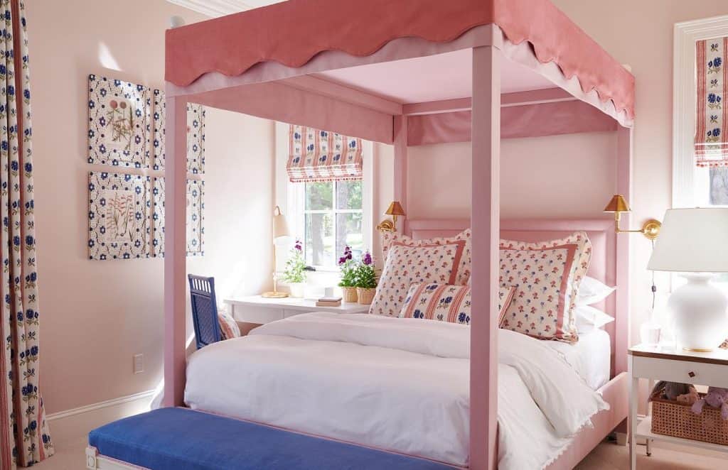 Dreamy_Pink_Canopy_Bed_in_a_Chic_Blue_an_3