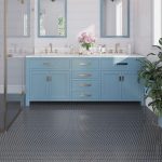 penny tile bathroom