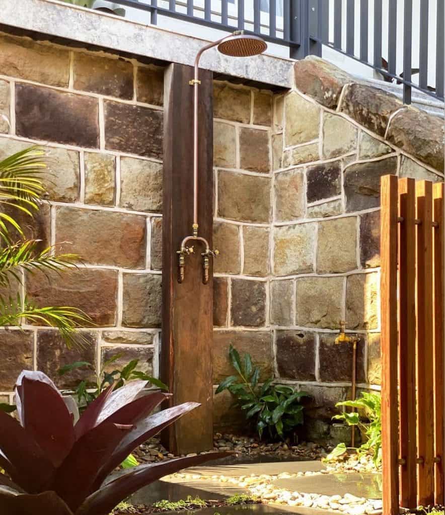 outdoor shower ideas