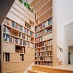 stairway bookshelf