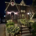 outdoor christmas lights ideas