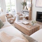 modern farmhouse living room