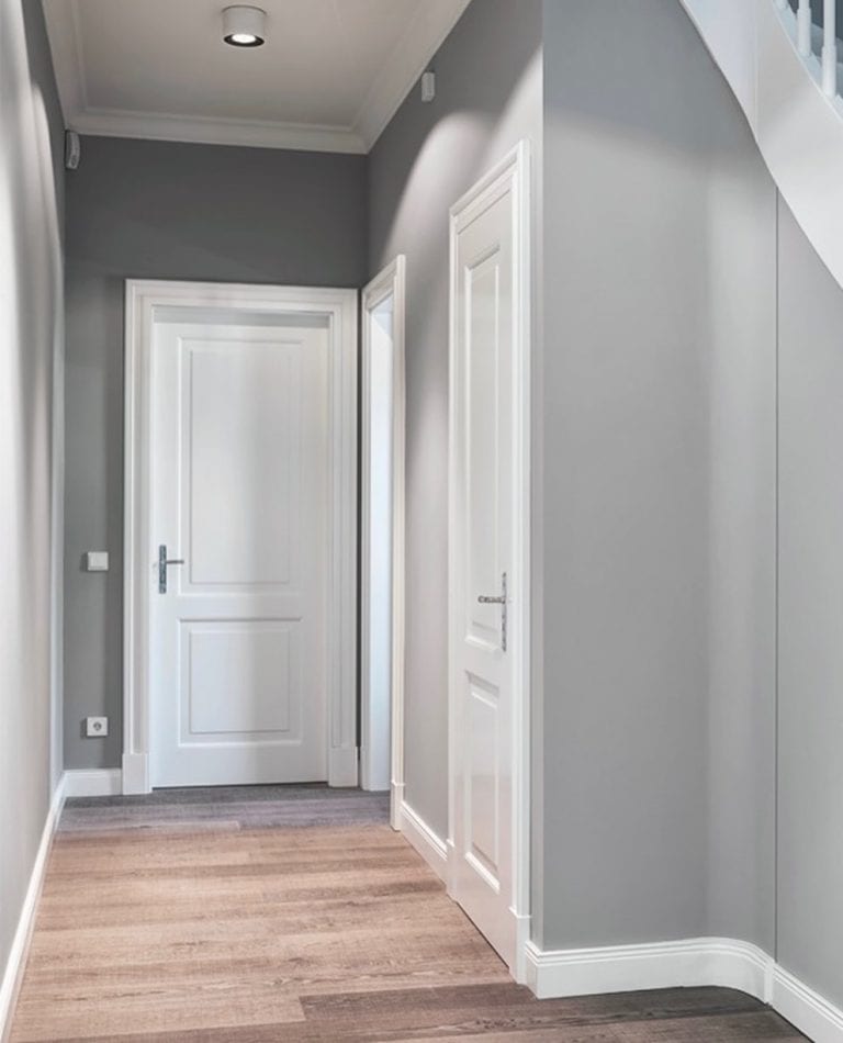 19 Beautiful Grey Wall White Trim Color Combinations for Every Room
