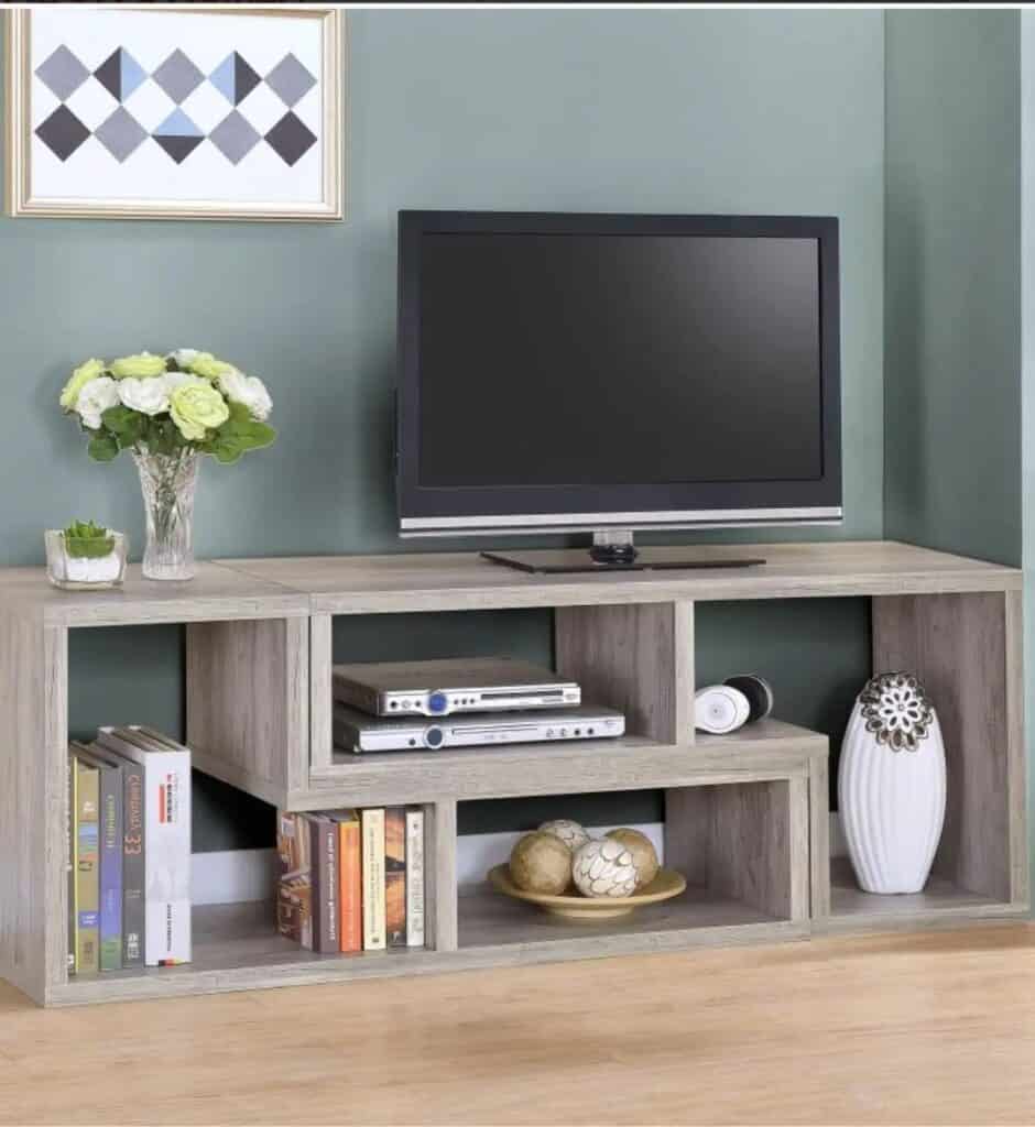 Stylish_Oak_Tv_Stand_With_Shelves_and_Bo_1