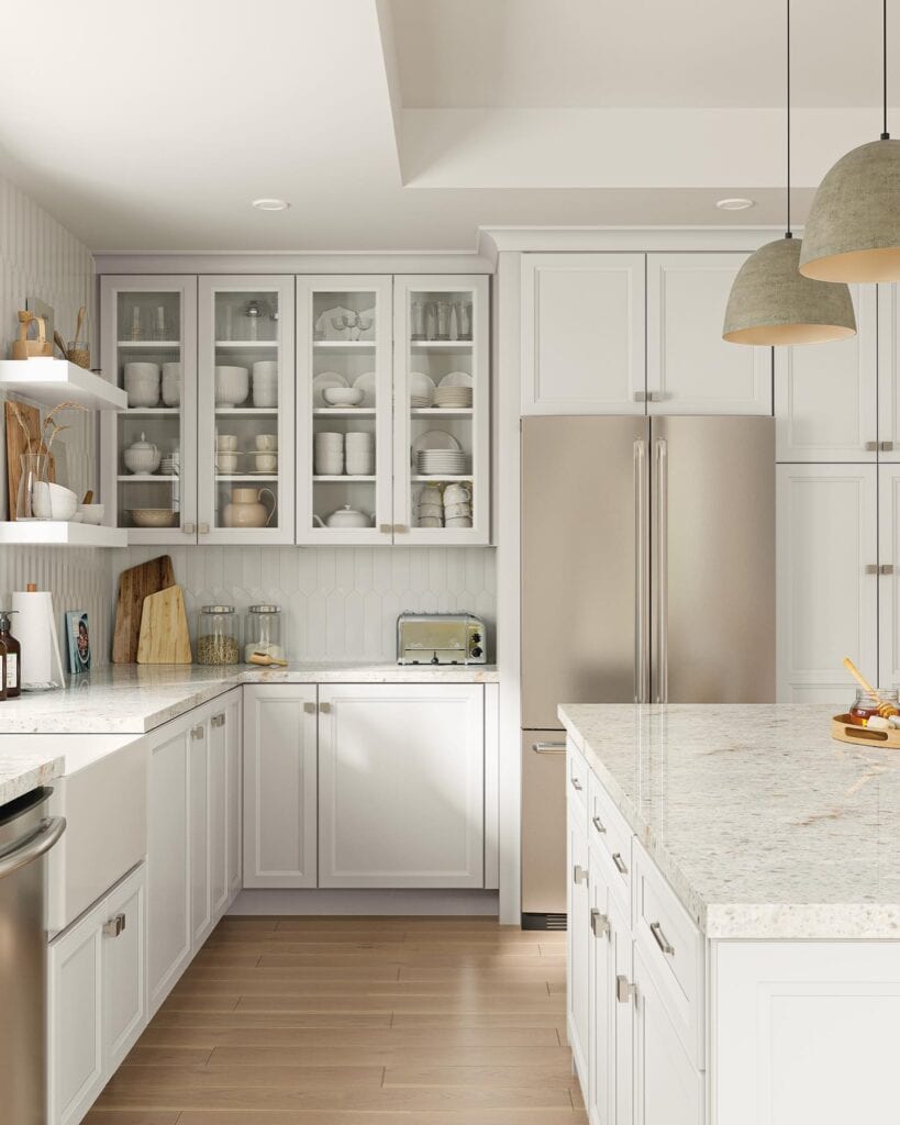 upper_kitchen_cabinets_with_glass_doors_on_both_sides_1
