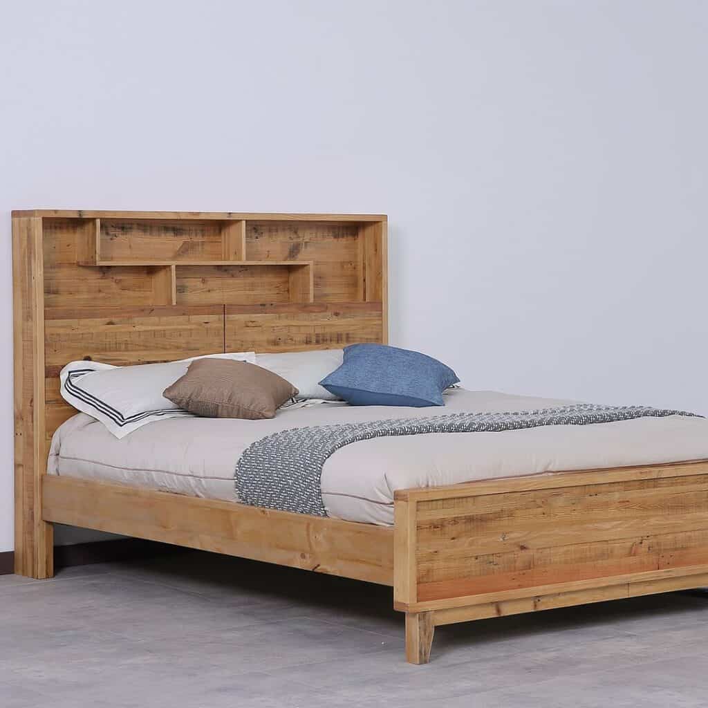 A_Cozy_Wood-Frame_Bed_With_a_Built-In_Bo_7