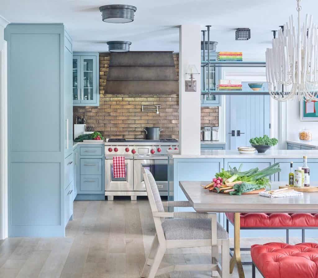 A_Kitchen_with_Vibrant_Blue_Cabinets_and_4