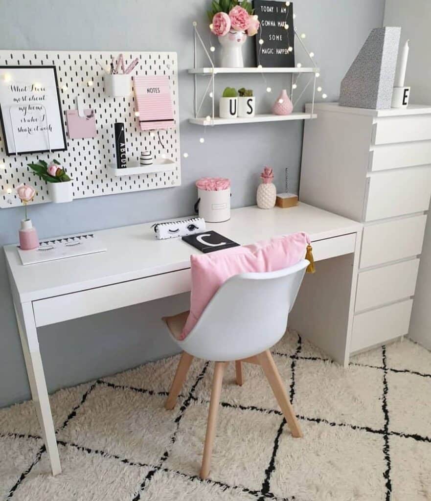 A_White_Bedroom_Desk_with_a_Pop_of_Pink__5