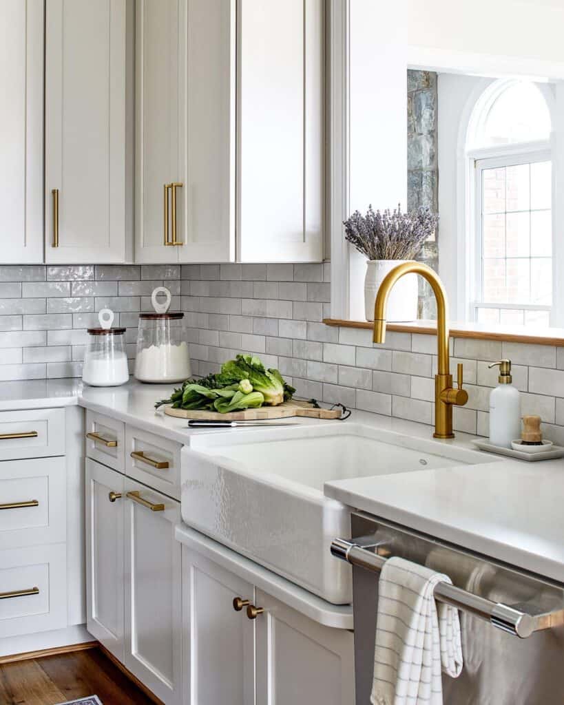 Elegant_Gold_Kitchen_Faucet_Complemented_2