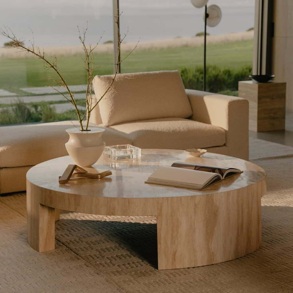 Natural_Wood_Coffee_Table_With_a_Floral__