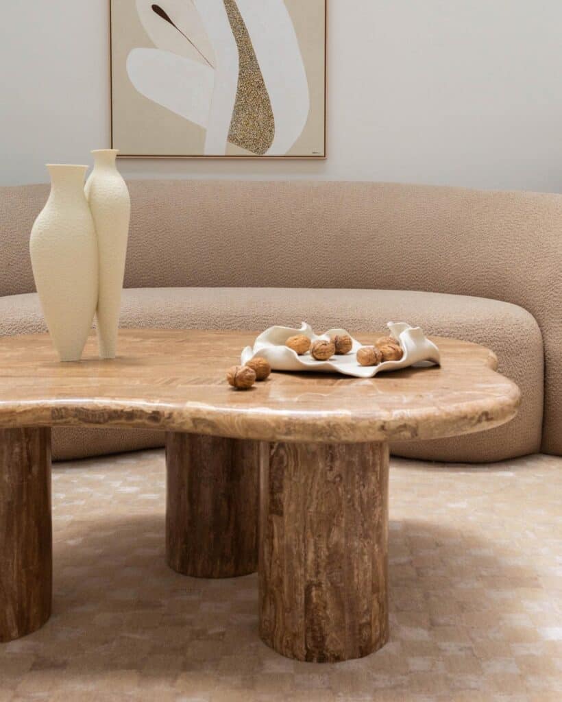 "Stylish_Walnut_Coffee_Table_with_Vases__