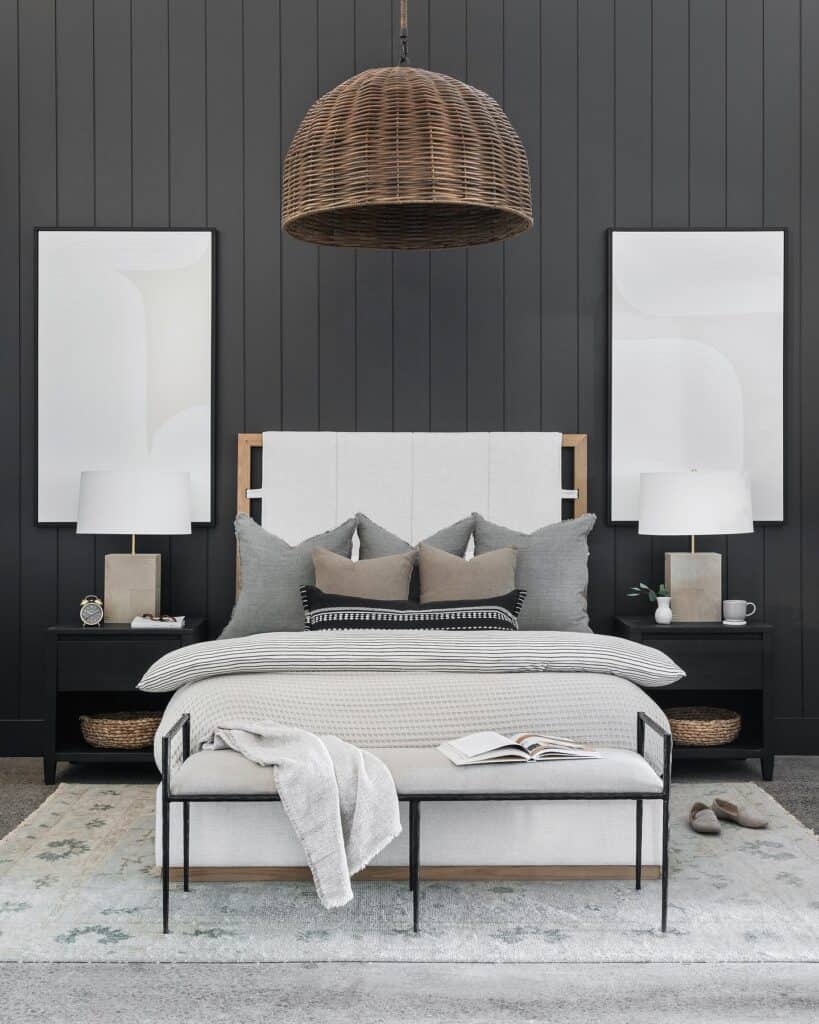 A_Modern_Bedroom_with_Black_Walls_and_a__4