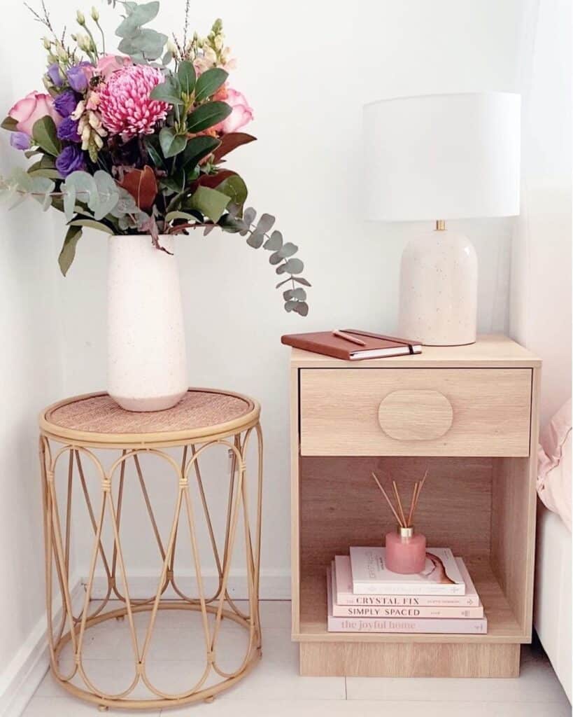 A_Nightstand_and_End_Table_With_Flower_D_1