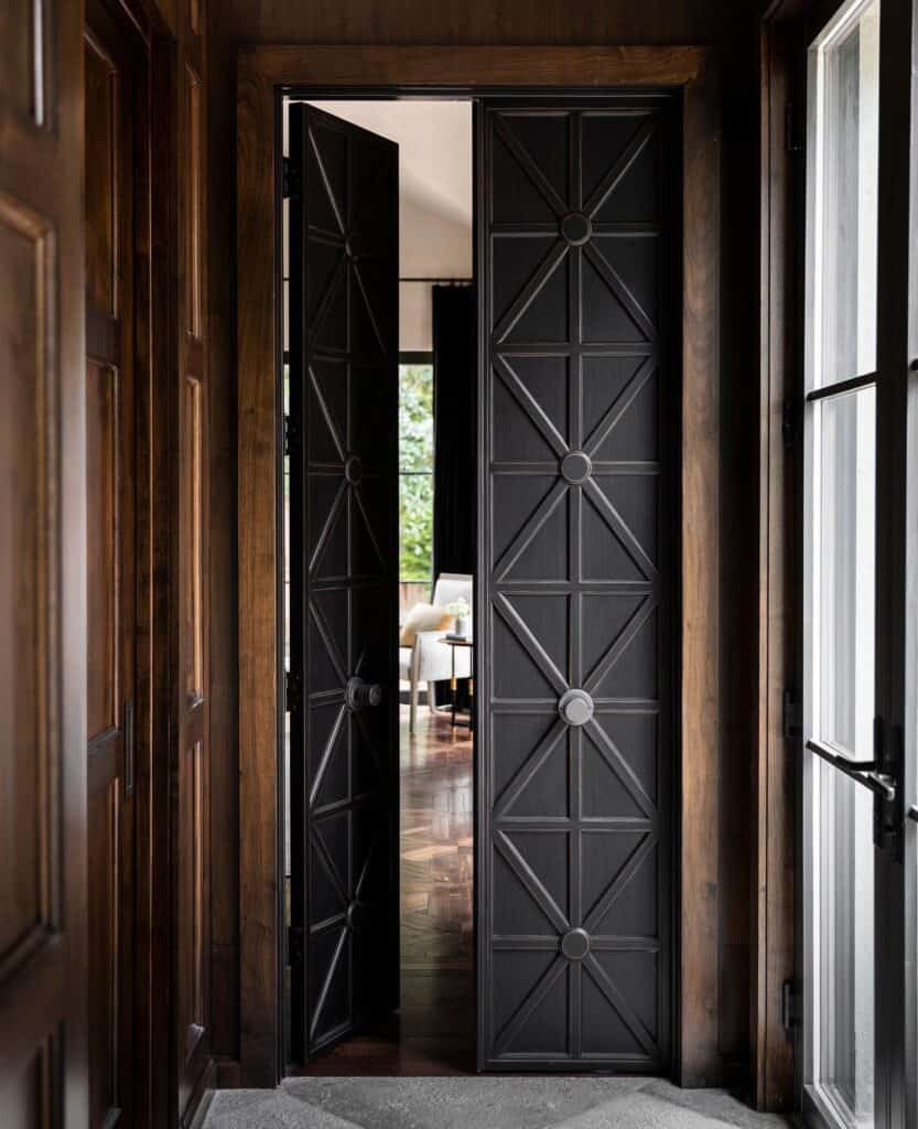 Elegant_Black_Metal_Double_Doors_with_a__2