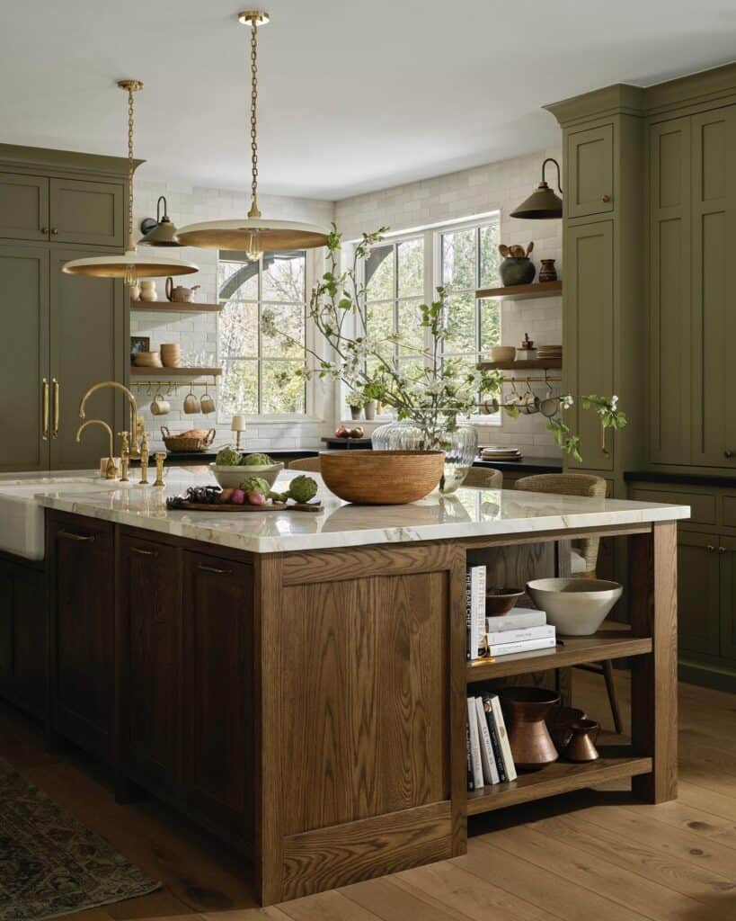 kitchen island with sink