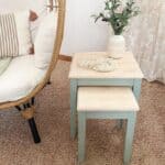 boho side table