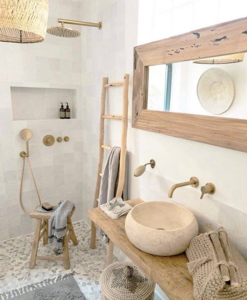 A_Bathroom_With_Stone_and_Wooden_Accents_