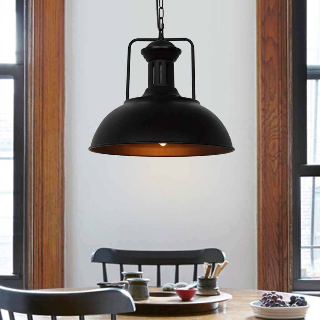 A_Black_Pendant_Light_Enhances_the_Ambia_2