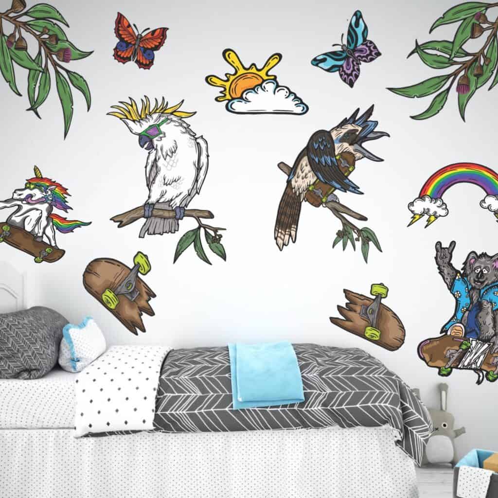Wildlife_Wall_Decals_Bring_a_Colorful_To_1