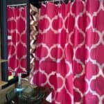 colorful shower curtains